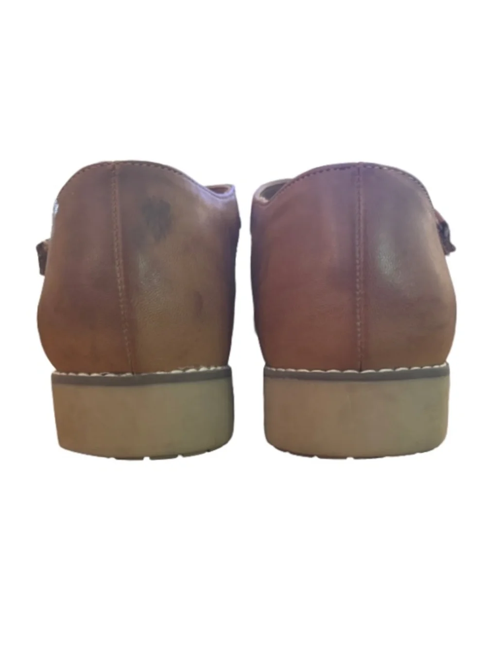Baretraps Ersula fisherman sandals brwn vegan lthr WM 8 beach grandpa